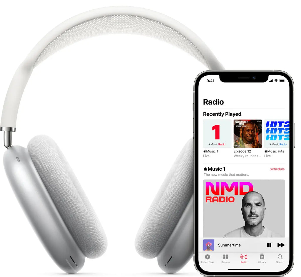 Apple AirPods Max trådlösa around ear-hörlurar (svart)