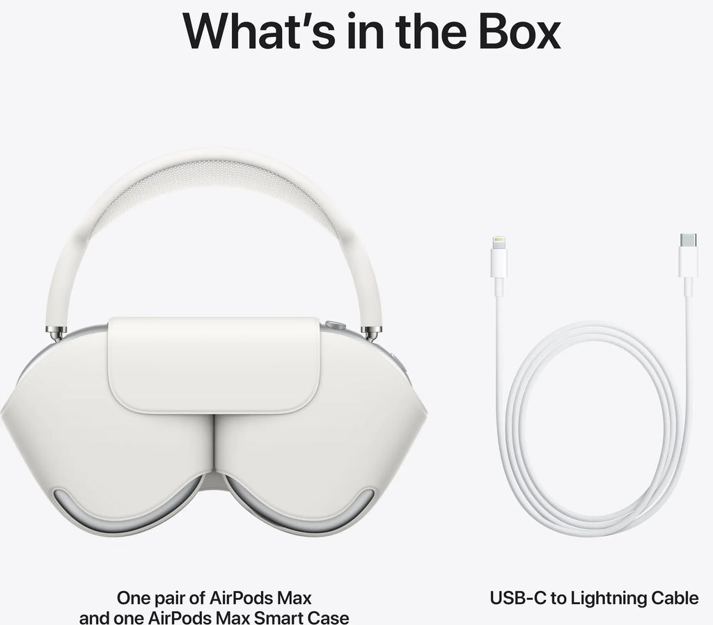 Apple AirPods Max trådlösa around ear-hörlurar (silver)