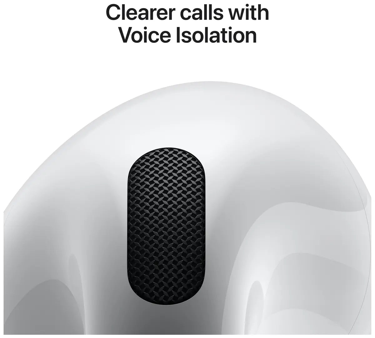 Apple AirPods 4 med aktiv brusreducering (2024) med trådlöst laddningsetui (USB-C)